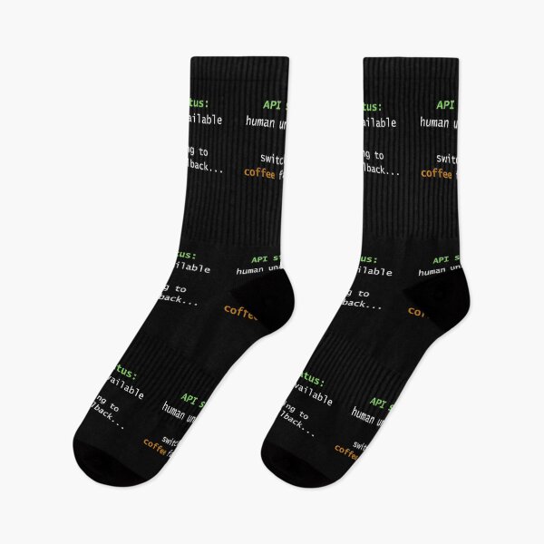 Item preview, Human API Unavailable – Developer Humor - By Code6Coffee designed and sold by Code6Coffee.