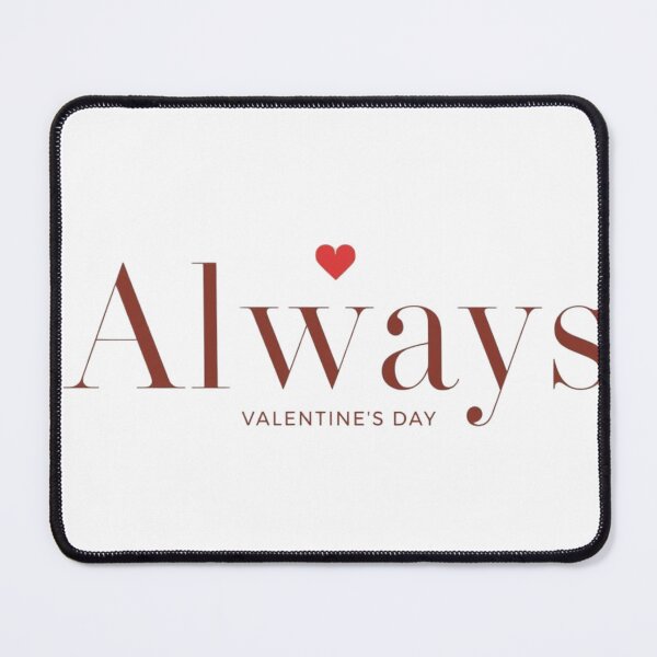 Item preview, Always - Elegant Minimalist Valentine's Day Typography designed and sold by mehmetcirik.