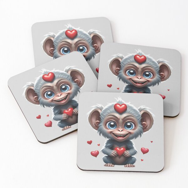 Item preview, Zodiac Hearts Crew: The Monkey designed and sold by Tee-se Me More.