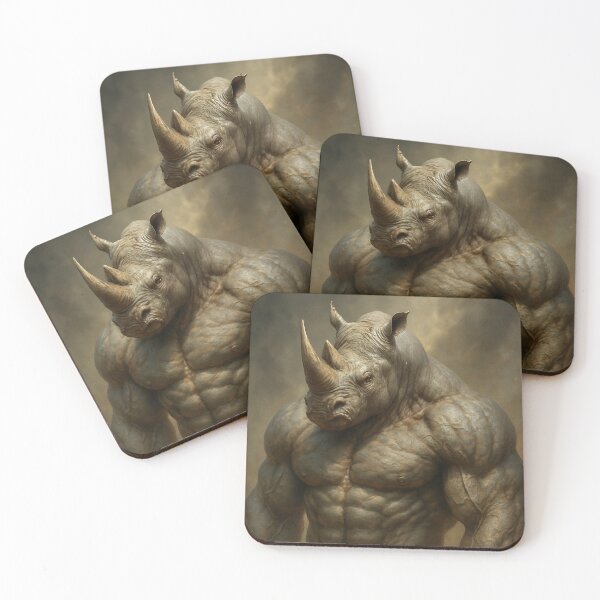Item preview, The Mighty Rhino designed and sold by fantasyai3.