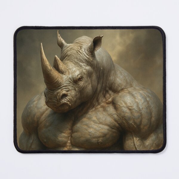 Item preview, The Mighty Rhino designed and sold by fantasyai3.