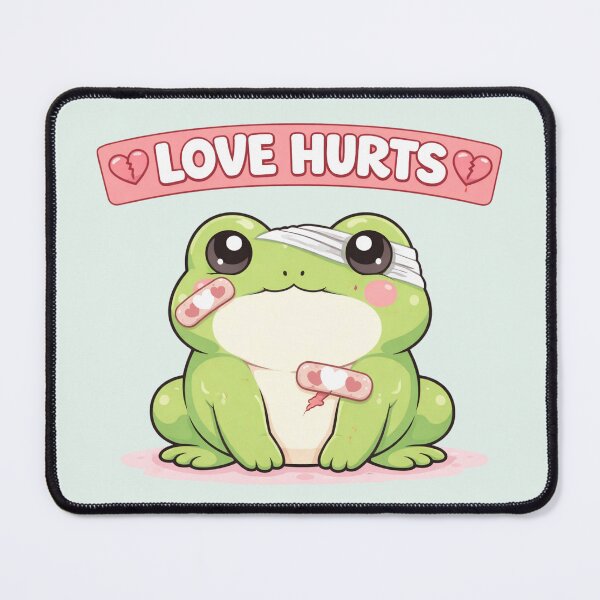 Item preview, Love Hurts Cute Frog designed and sold by Molineriani.