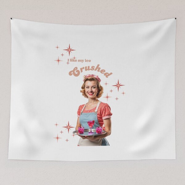 Item preview, Crush ICE Not People Retro Protest Art | Anti Fascist Anti ICE Political Resistance Vintage Diner Aesthetic designed and sold by amandaline.