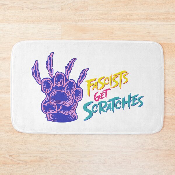 Item preview, FASCISTS GET SCRATCHES designed and sold by oddwonders.