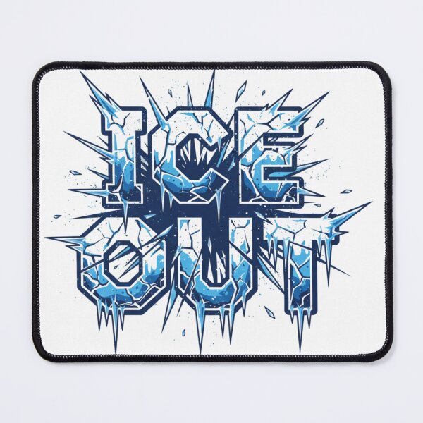 Item preview, Ice Out Sticker, t-shirts – Bold Minimalist Design designed and sold by MJOSTORE.