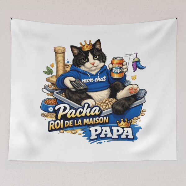 Item preview, Pacha King of the House - Cat Dad! designed and sold by JonathanP514.