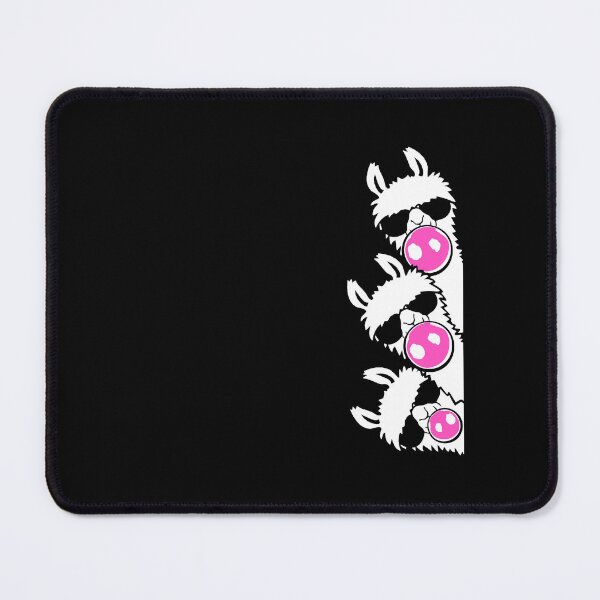 Item preview, 3 Llama Bubblegum Cool Sunglasses Chewing Alpaca Side Friends designed and sold by shirt-o-mat.