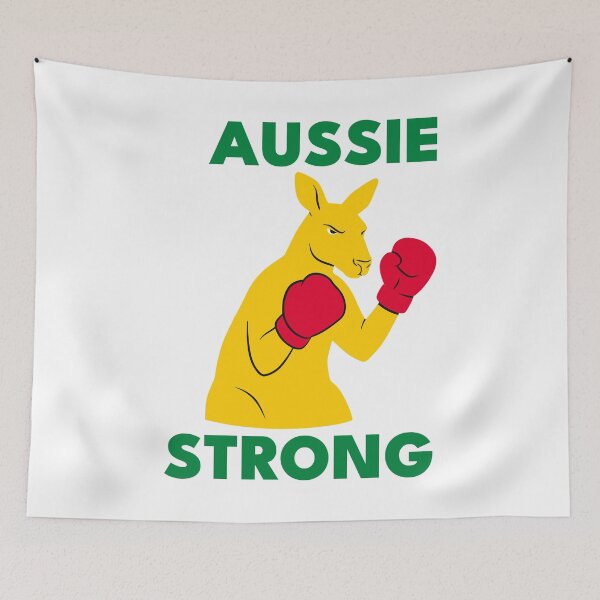 Item preview, AUSSIE STRONG designed and sold by oddwonders.