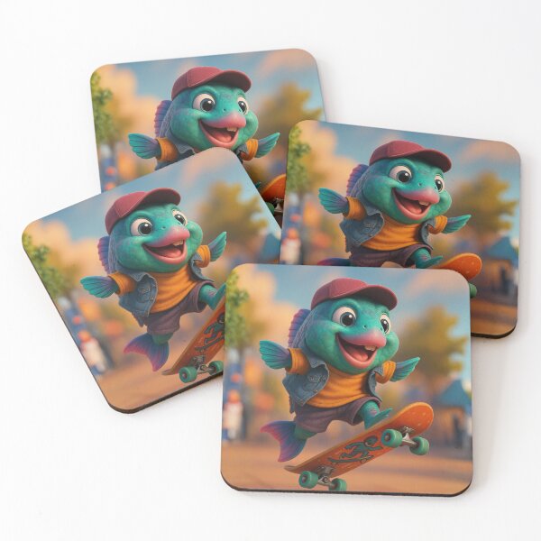 Item preview, Skater Parrotfish designed and sold by Sillytoe.