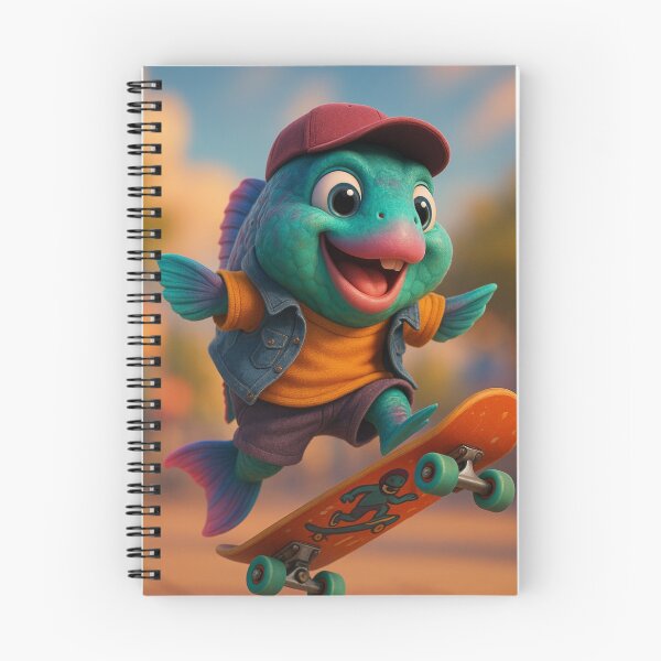 Item preview, Skater Parrotfish designed and sold by Sillytoe.