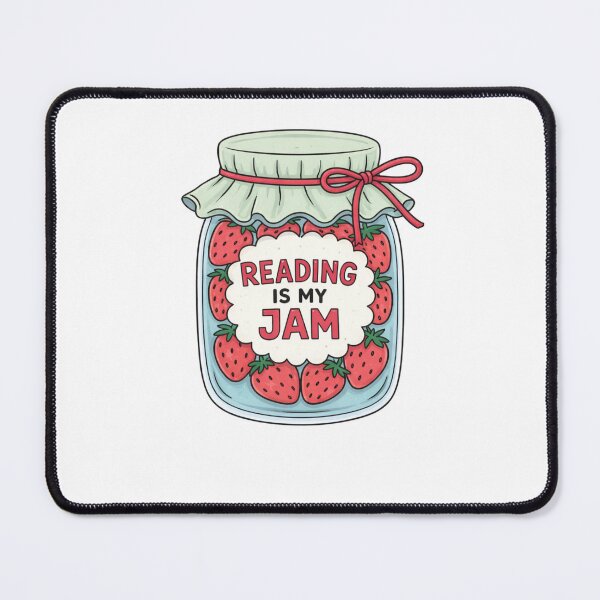Item preview, Reading Is My Jam designed and sold by krystalRomanart.