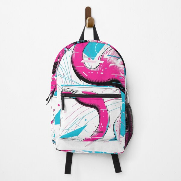 Item preview, Vaporwave Glitch Flamingo - Retro 90s Aesthetic designed and sold by Retro Mood Co.