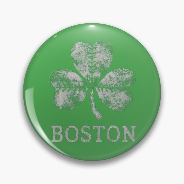 Artikelvorschau, Boston Baseball Irish Shamrock St Patrick's Day Lucky Charm III entworfen und verkauft von WolfmanProphecy.