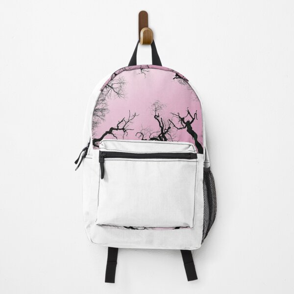 Item preview, Sky scene - turning pink with bare tree branches  designed and sold by OzzyluArt.