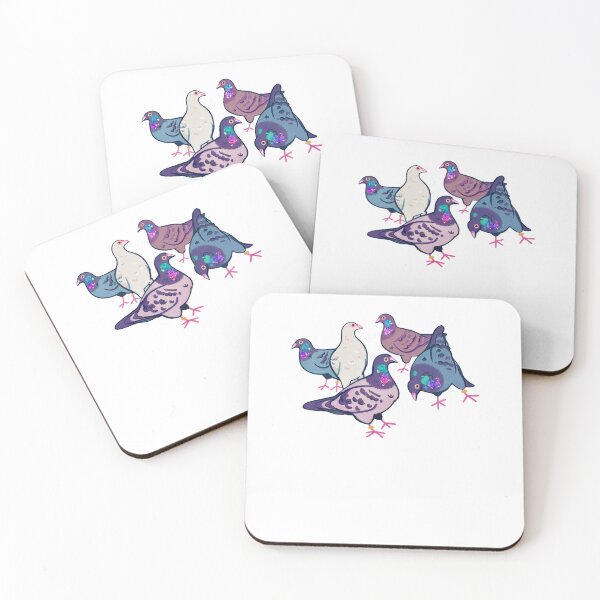 Item preview, Pigeon Party designed and sold by krystalRomanart.