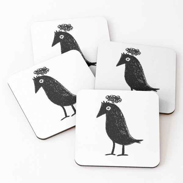 Item preview, Overthinking Raven designed and sold by krystalRomanart.
