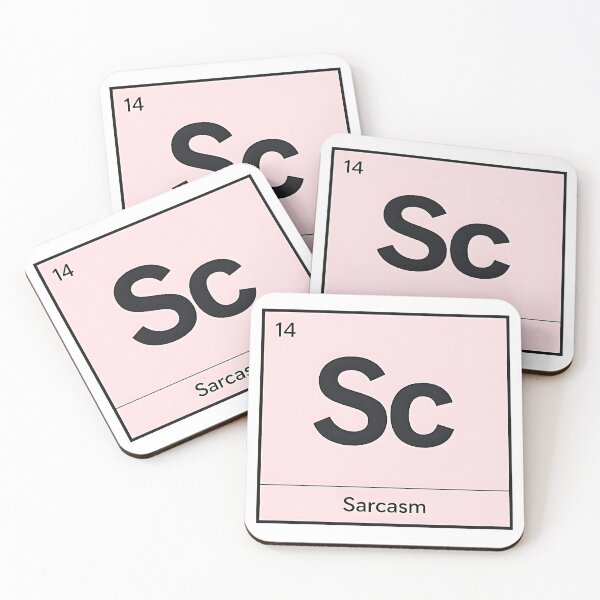 Item preview, Sarcasm, Science designed and sold by friedcactstudio.