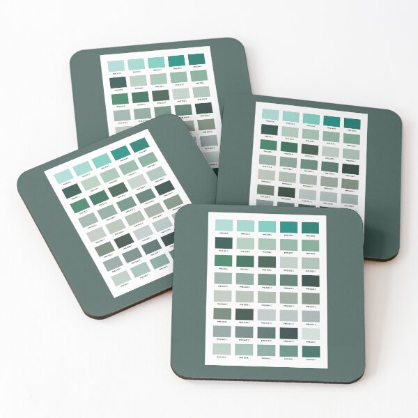 Item preview, Album Pastel Green Color Swatch Track List Compilation. designed and sold by ziiyou.