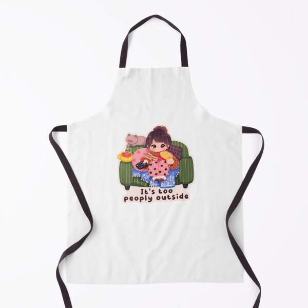 Item preview, It’s Too Peoply Outside Cozy Introvert designed and sold by krystalRomanart.