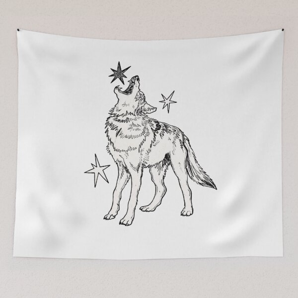 Item preview, Howling At The Stars designed and sold by krystalRomanart.