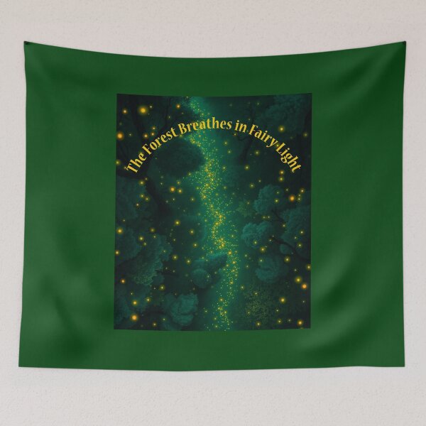 Item preview, The Forest Breathes in Fairy Light Enchanted designed and sold by Sachie's Studio.