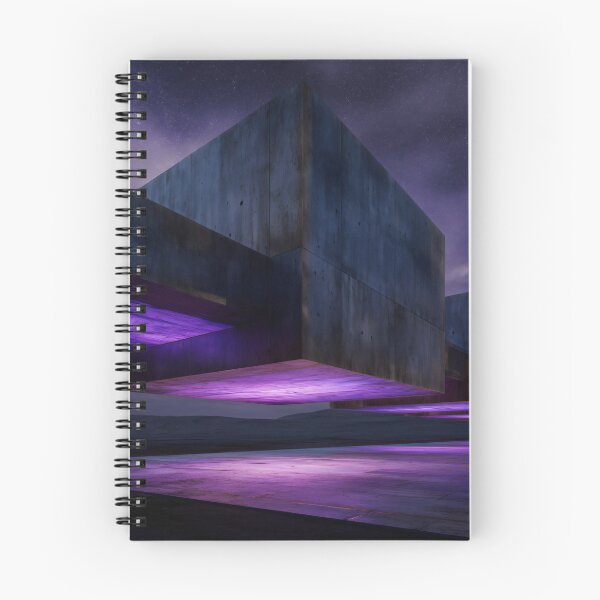Item preview, Floating Brutalist Architecture in Space designed and sold by LuminousFoundry.