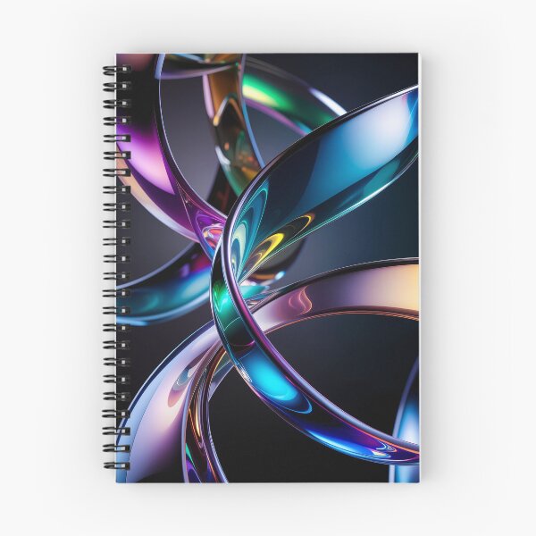 Item preview, Metallic Curves – Dark Modern Abstract designed and sold by NizuCaCi.