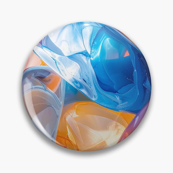 Item preview, Colorful Glass Fusion – Abstract Flow Design designed and sold by NizuCaCi.