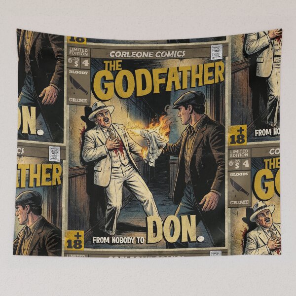 Item preview, Godfather Vintage Comic Cover Art designed and sold by Back2Collage.