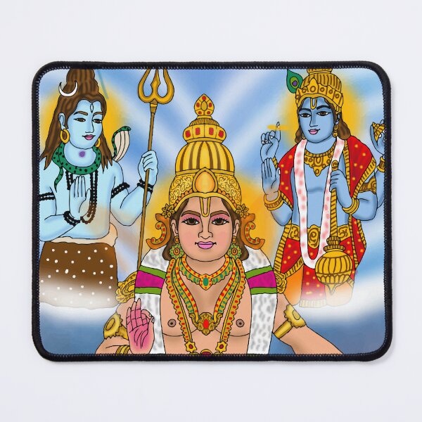 Item preview, Lord Ayyappa Devotional Drawing – Sacred Hindu God Illustration designed and sold by Harshit_Digital_Arts.