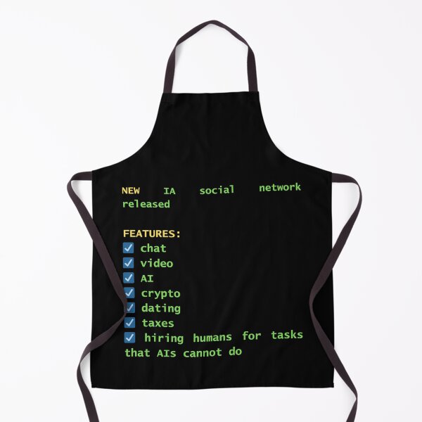 Item preview, New AI Social Network Features – Tech & Developer Humor - By Code6Coffee designed and sold by Code6Coffee.