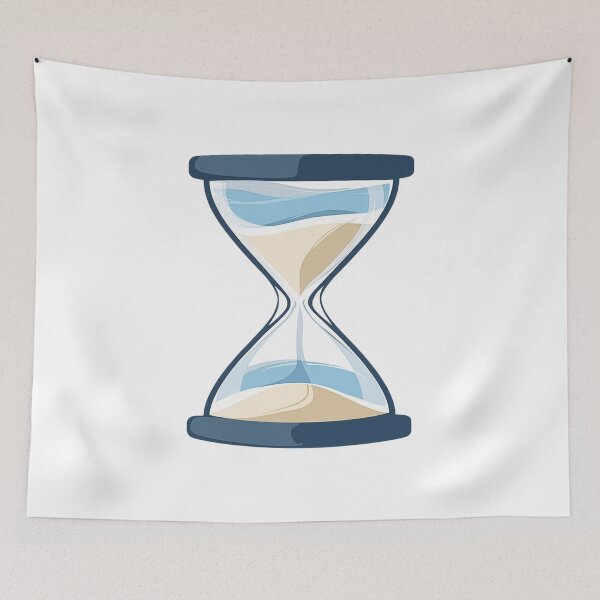 Item preview, Elegant Hourglass With Flowing Sand designed and sold by FWLKIT.