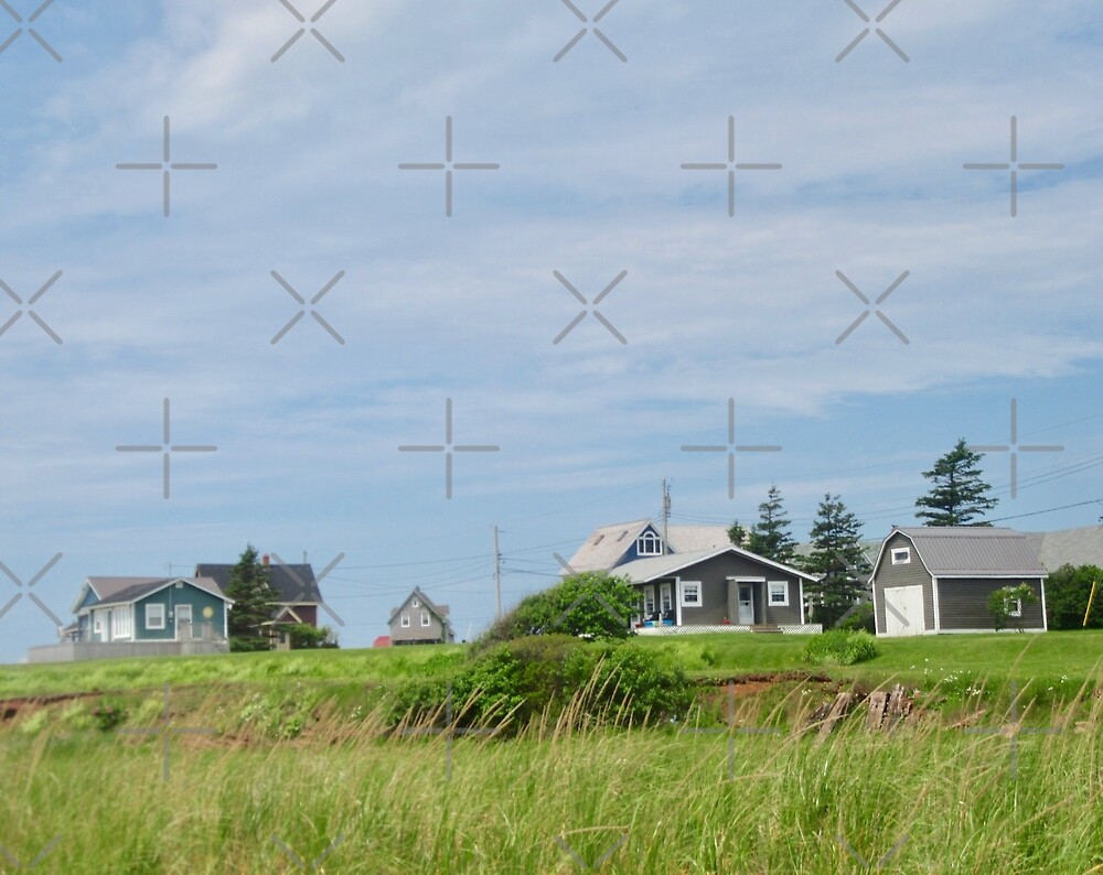 "Cottages at Cape Traverse, PEI, Canada" by Shulie1 Redbubble