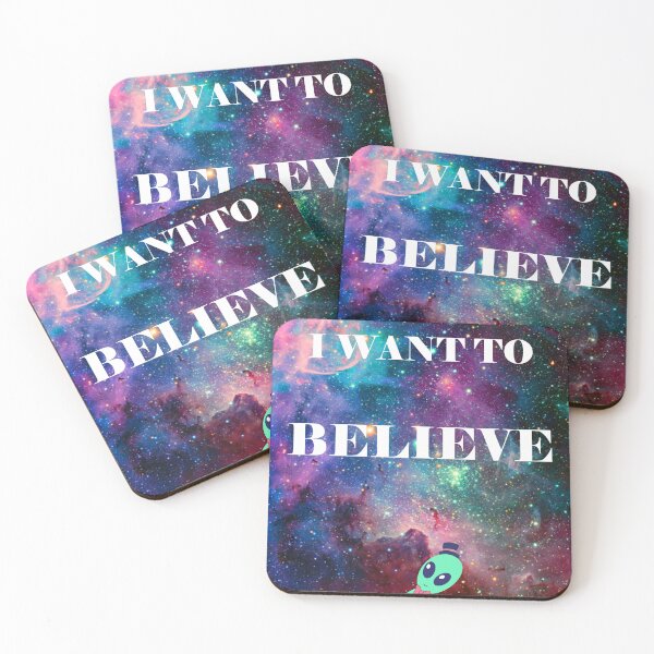 Item preview, I want to believe designed and sold by BlueberriCowboi.