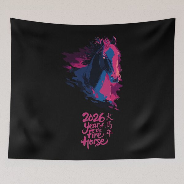 Item preview, Year of the Fire Horse designed and sold by ClubVacay.