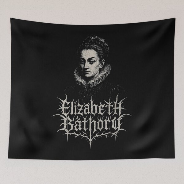 Item preview, Elizabeth Bathory Gothic Portrait – Dark Medieval Occult Art designed and sold by Mortisigil.