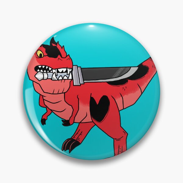 Item preview, Devil The Dinosaur With Claymore designed and sold by Ravaging Raccoon.