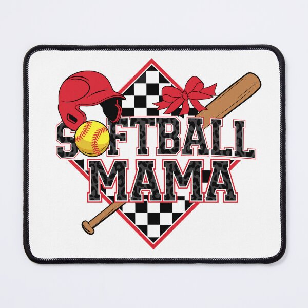 Item preview, Softball Mama Art Collage designed and sold by Comforts of Home, LLC.