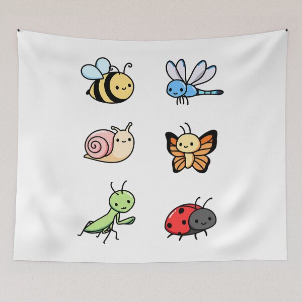 Item preview, Cute Garden Friends Snails Bees designed and sold by gmndagdmfou15.