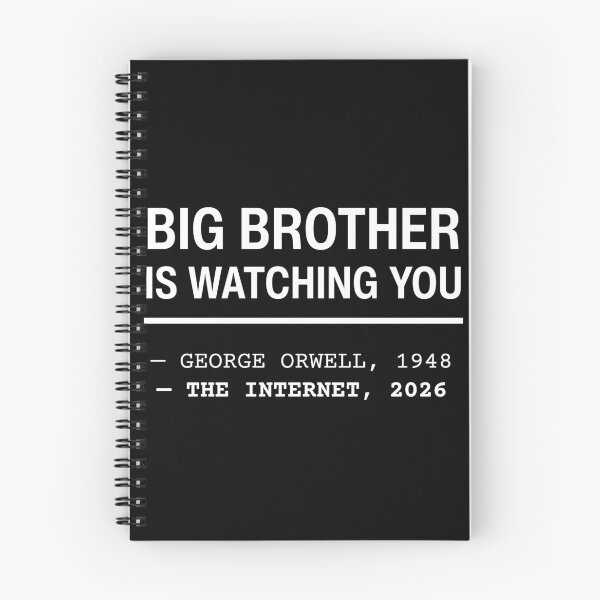 Item preview, Big Brother Is Watching You — 2026 Internet Satire designed and sold by axiksa10.