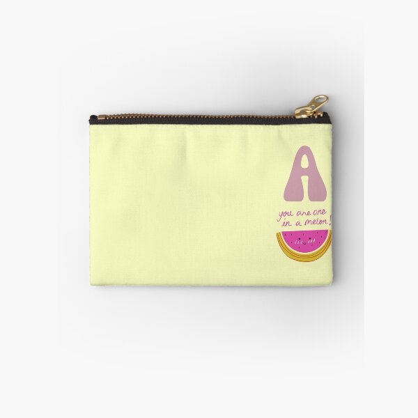 Item preview, Letter A for HS Watermelon Pun - You Are One In A Melon Initial Aesthetic designed and sold by Dimu Co..