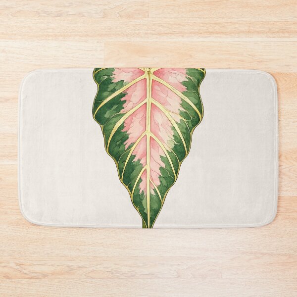 Item preview, Variegated Alocasia Sanderiana with Soft Pink Veins designed and sold by scicilysimonee.