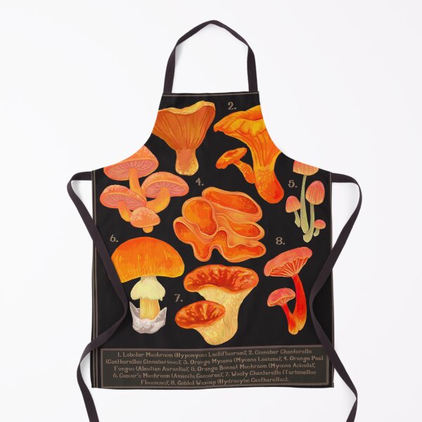 Item preview, Orange Mushrooms designed and sold by BreenanaBread.