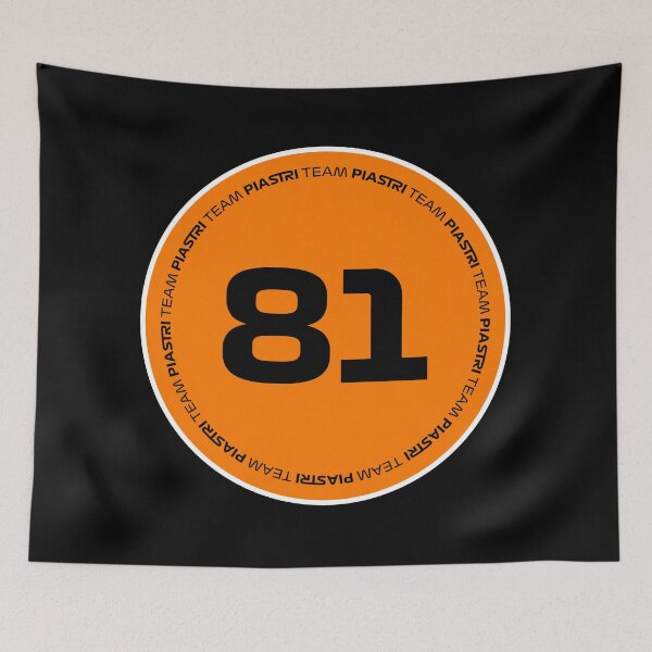 Item preview, Oscar Piastri - Team Piastri #81 Sticker designed and sold by Stick On Sports.