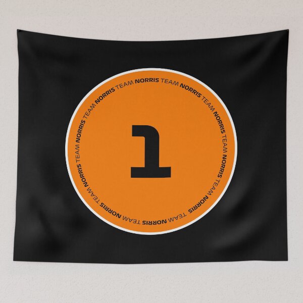 Item preview, Lando Norris - Team Norris #1 Sticker designed and sold by Stick On Sports.