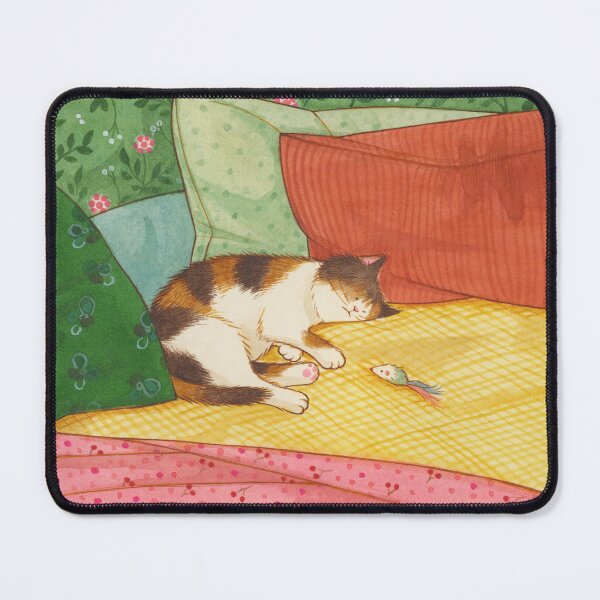 Item preview, lazy cat designed and sold by ES Illustration.