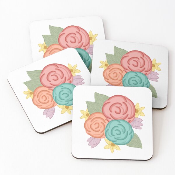 Item preview, Pastel Flower Bouquet designed and sold by Nojom-.