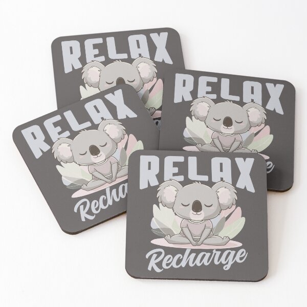 Item preview, Koala — “Relax & Recharge designed and sold by MvuuStudio.
