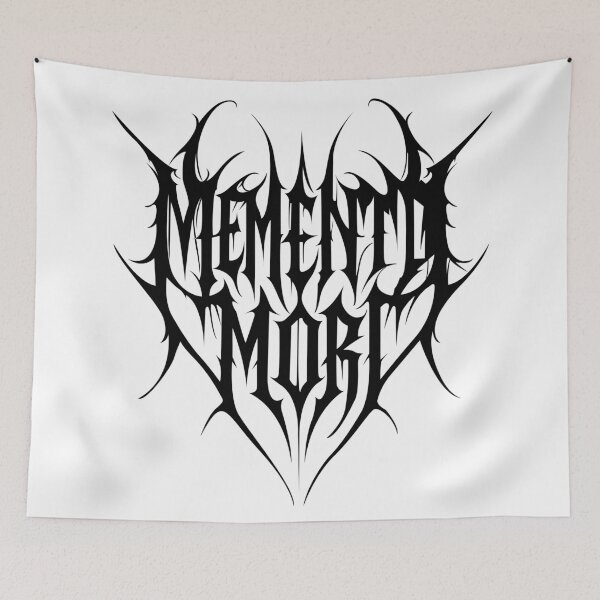 Item preview, Memento mori Cybertribal design designed and sold by Tribalgothss.