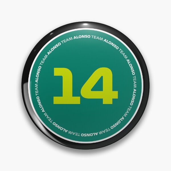 Item preview, Fernando Alonso - Team Alonso #14 Sticker designed and sold by Stick On Sports.